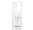 Husa Plastic - TPU Karl Lagerfeld Head pentru Samsung Galaxy S21 Ultra 5G, Transparenta KLHCS21LKTR
