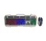 Kit Tastatura Mouse Wired USB WHITE SHARK GMK-1901 APACHE-2, Negru-Gri