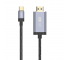 Cablu Audio si Video HDMI la USB Type-C Totu Design BT-011 Speedy Series, 2 m, 4K, Gri