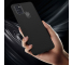 Husa TPU Lenuo Leshen Stripe pentru Samsung Galaxy A21s, Neagra