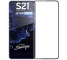 Folie Protectie Ecran Mofi pentru Samsung Galaxy S21 5G, Sticla securizata, Full Face, 9H, 2.5D, Neagra