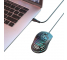 Mouse Wired USB XO Design M4 Streamer, RGB, Negru