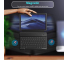 Husa Tableta Piele INFILAND SMART STAND Samsung Galaxy Tab A7 10.4 (2020), Neagra