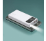 Baterie Externa Powerbank Remax Mengine RPP-112, 30000 mA, Standard Charge (5V), 2.1A, Afisaj Led, Alba