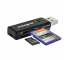 Cititor Card USB Integral 3.1 SD & MICROSD, Negru INCRUSB3.0SDMSDV2