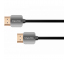 Cablu Audio si Video HDMI la HDMI Kruger&Matz Basic, 1.8 m, Negru Gri 