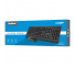 Kit Tastatura Mouse Wired USB REBEL WDS100, Negru