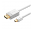 Cablu Audio si Video Mini DisplayPort - DisplayPort UGREEN MD105, 1.5 m, 4K, 60Hz, Alb 