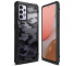 Husa Plastic - TPU Ringke Fusion X Design Camo pentru Samsung Galaxy A72 4G / Samsung Galaxy A72 5G, Neagra XDSG0048 