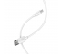 Cablu Date si Incarcare USB la MicroUSB Borofone BX14 LinkJet, 2 m, Alb 