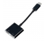 Adaptor Audio USB-C - USB-C OEM, 0.15m, Negru