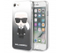 Husa Plastic - TPU Karl Lagerfeld Degrade pentru Apple iPhone 7 / Apple iPhone 8 / Apple iPhone SE (2020), Neagra KLHCI8TRDFKBK 