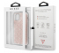 Husa Plastic - TPU Guess 4G Peony Glitter pentru Apple iPhone 11 Pro, Roz GUHCN58TPERG 