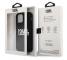 Husa TPU Karl Lagerfeld pentru Apple iPhone 12 mini, Stack White Logo, Neagra KLHCP12SSLKLRBK 
