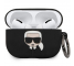 Husa Protectie Casti Karl Lagerfeld Iconic Bundle pentru Apple AirPods Pro, + Baterie Externa 2000 mA, Neagra KLBPPBOAPK 