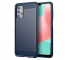 Husa TPU OEM Carbon pentru Samsung Galaxy A32 LTE A325, Albastra 