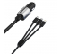 Incarcator Auto cu cablu MicroUSB - USB Type-C - Lightning Dudao R5ProN, 3.4 A, 3in1, 1 X USB, Negru 