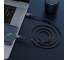 Cablu Date si Incarcare USB Type-C la USB Type-C HOCO Exquisito X50, 2 m, 100W, Negru 