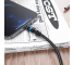 Cablu Incarcare USB - MicroUSB / Lightning / USB Type-C HOCO Sunway U98, 1.2 m, Magnetic, 2.4A, Negru