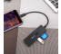 Hub USB Type-C BlitzWolf BW-TH4, 5in1, Negru 
