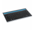 Tastatura Bluetooth Delux K2201V, Dual Mode Bluetooth, Neagra 