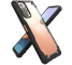 Husa Plastic - TPU Ringke Fusion X pentru Xiaomi Redmi Note 10 Pro / Xiaomi Redmi Note 10 Pro Max , Neagra Transparenta FXXI0035 
