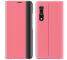 Husa Textil OEM Sleep Case pentru Xiaomi Redmi Note 10 Pro, Roz 