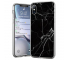 Husa TPU WZK Marble MP pentru Samsung Galaxy A32 5G A326, Neagra 