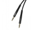 Cablu Audio 3.5 mm la 3.5 mm XO Design NB-R175A, TRS - TRS, 1 m, Negru 