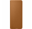 Husa Piele Samsung Galaxy Z Fold3 5G, Leather Flip Cover, Maro EF-FF926LAEGWW 