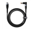 Cablu Incarcare Baseus Zinc Magnetic Series, USB-C - Jack DC 7.9mm x 5.5mm, 100W, 2m, Negru CATXC-Y01