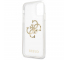 Husa Plastic - TPU Guess Big 4G Logo Gold pentru Apple iPhone 11, Transparenta GUHCN61KS4GGO 