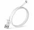 Cablu Date si Incarcare USB la Lightning EnviroBest EC2, 1 m, Alb 