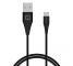 Cablu Date si Incarcare USB la MicroUSB Swissten, 1.5 m, Varianta Conector 9mm, Negru 