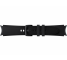 Curea Samsung Hybrid Leather pentru Galaxy Watch6 / Classic / Watch5 / Pro / Watch4 Series, 20mm, S/M, Neagra ET-SHR88SBEGEU 