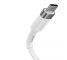 Cablu Incarcare USB Type-C - T MagSafe Baseus Zinc Angular pentru Apple MacBook Air 13 / Macbook Air 11 / Macbook Pro 14 / Macbook Air 17, Magnetic, 60W, 2m, Alb CATXC-V02