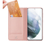 Husa Poliuretan DUX DUCIS Skin Pro pentru Samsung Galaxy S21 FE 5G G990, Roz Aurie 