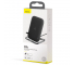 Incarcator Retea Wireless Baseus Rib Cobble, Quick Charge, 15W, Negru WXPG-01 