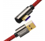 Cablu Date si Incarcare USB Type-C la USB Type-C Baseus Legend, 2 m, 66W, Rosu CACS000509 