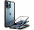 Husa Plastic - TPU Supcase Iblsn Ares pentru Apple iPhone 13 Pro Max, Full Cover, Neagra-Transparenta
