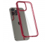 Husa Plastic - TPU Spigen ULTRA HYBRID pentru Apple iPhone 13 Pro, Rosie Transparenta 