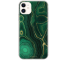 Husa TPU BABACO Premium Marble 015 pentru Apple iPhone 12 / Apple iPhone 12 Pro, Verde 