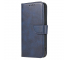 Husa Piele OEM Leather Flip Magnet pentru Huawei P20 Lite, Bleumarin 