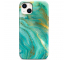 Husa TPU CaseGadget Blue Lagoon pentru Apple iPhone 13 mini, Verde