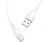 Cablu Date si Incarcare USB-A - USB-C Borofone Optimal BX18, 15W, 3m, Alb