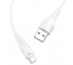 Cablu Date si Incarcare USB-A - microUSB Borofone Optimal BX18, 15W, 3m, Alb