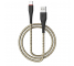 Cablu Date si Incarcare USB la USB Type-C Borofone BX25 Powerful, 1 m, Negru 