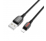 Cablu Date si Incarcare USB-A - Lightning Borofone BU14 Heroic, 18W, 1.2m, Negru