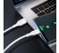 Cablu Date si Incarcare USB-A - USB-C Borofone BX43 CoolJoy, 18W, 1m, Alb