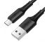 Cablu Date si Incarcare USB-A - microUSB Borofone BX47 Coolway, 18W, 1m, Negru